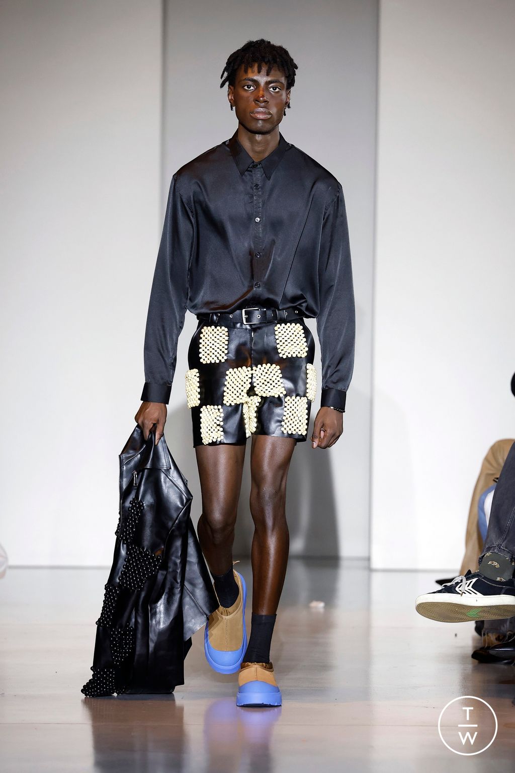 Fashion Week Milan Spring/Summer 2025 look 12 from the Tokyo James collection womenswear