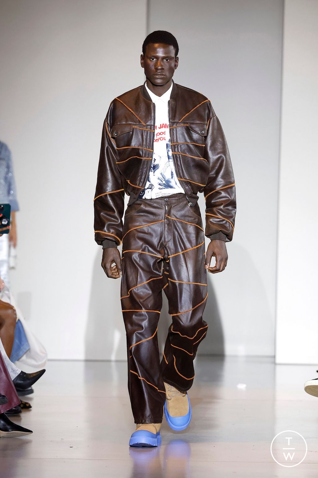 Fashion Week Milan Spring/Summer 2025 look 13 from the Tokyo James collection womenswear