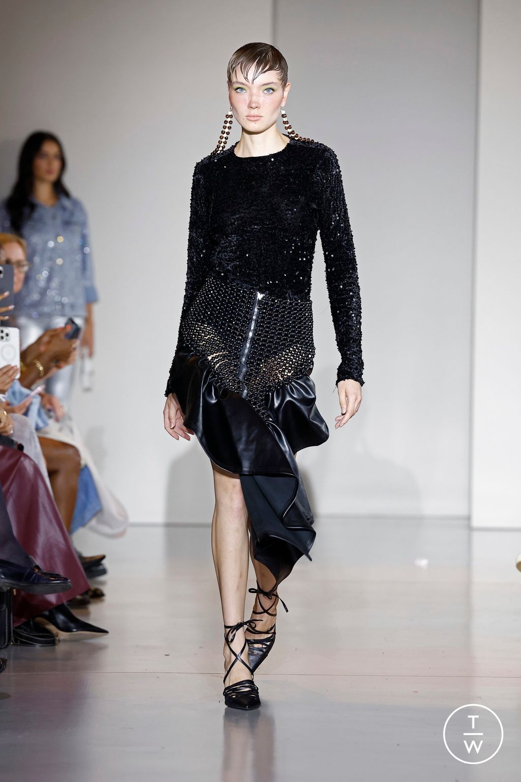 Fashion Week Milan Spring/Summer 2025 look 18 from the Tokyo James collection womenswear