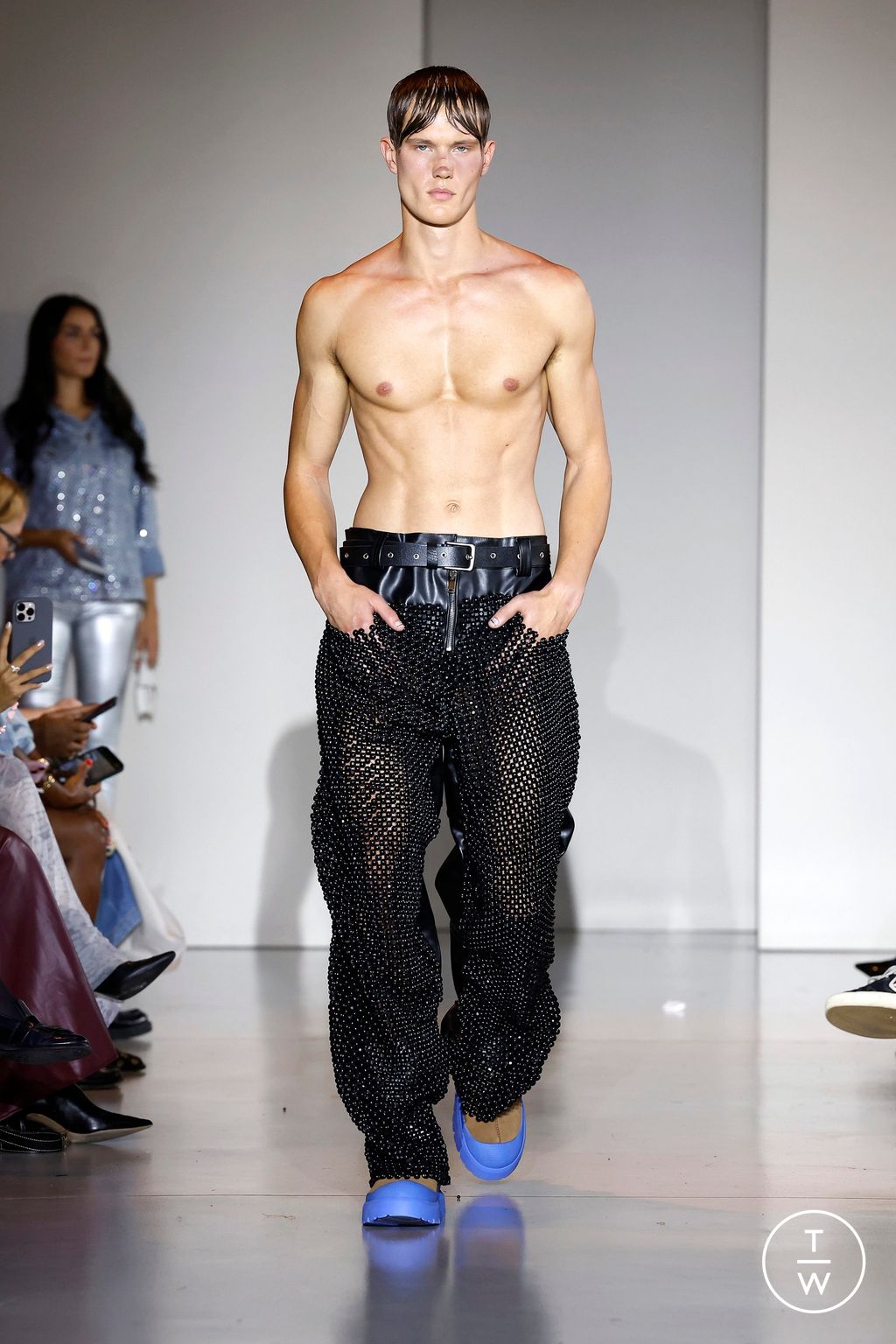 Fashion Week Milan Spring/Summer 2025 look 27 from the Tokyo James collection womenswear