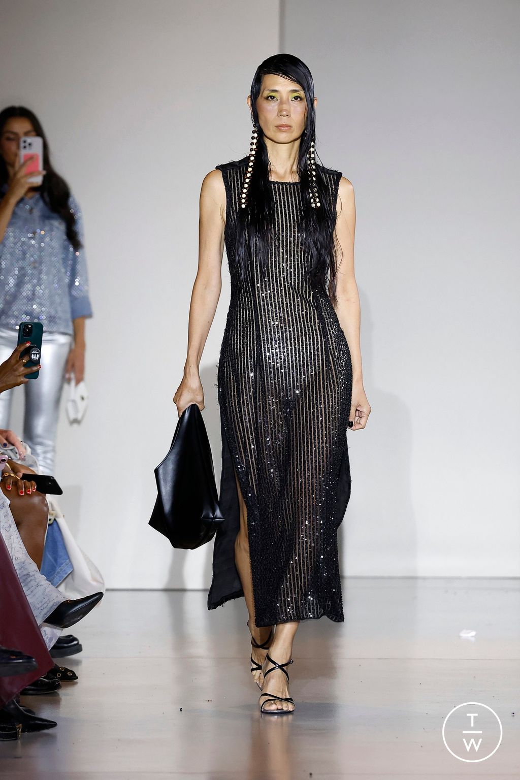 Fashion Week Milan Spring/Summer 2025 look 30 from the Tokyo James collection womenswear