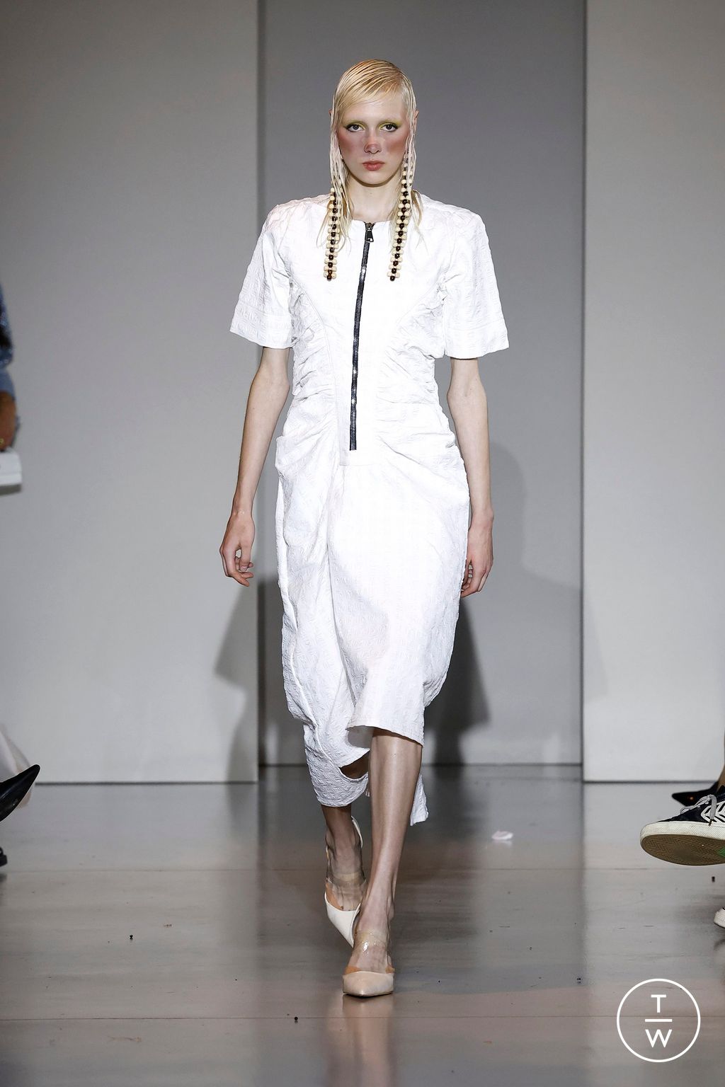 Fashion Week Milan Spring-Summer 2025 look 33 from the Tokyo James collection womenswear