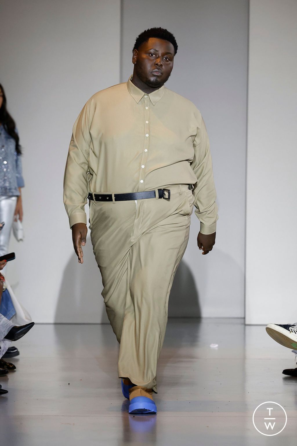 Fashion Week Milan Spring/Summer 2025 look 40 from the Tokyo James collection womenswear