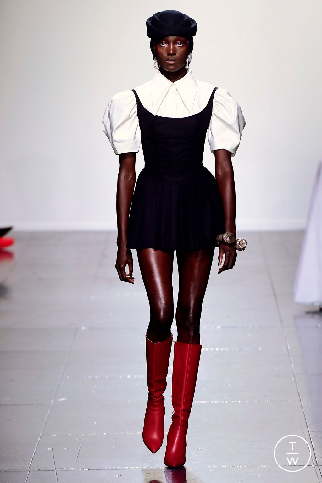 Fashion Week London Spring/Summer 2024 look 13 from the TOLU COKER collection womenswear
