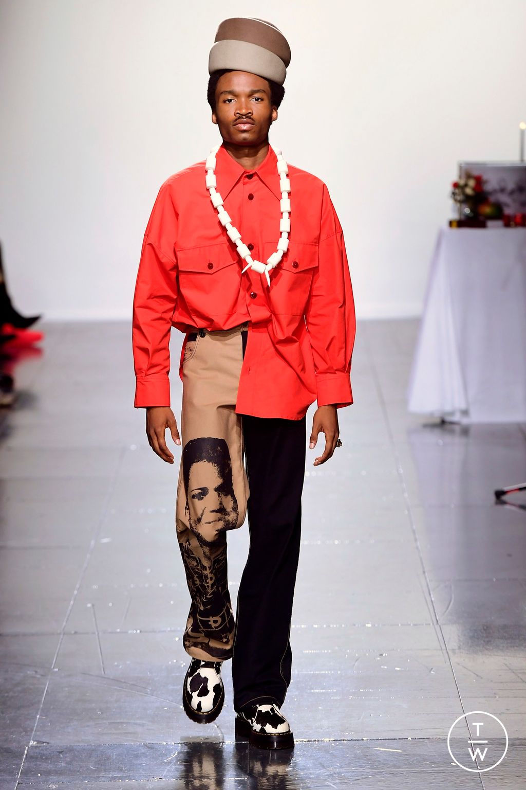 Fashion Week London Spring/Summer 2024 look 17 from the TOLU COKER collection womenswear