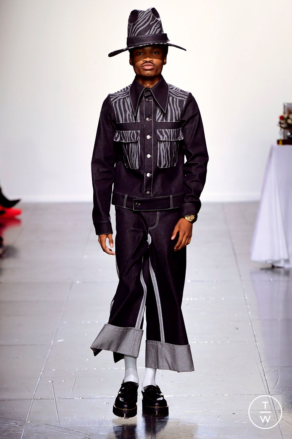 Fashion Week London Spring/Summer 2024 look 18 from the TOLU COKER collection womenswear