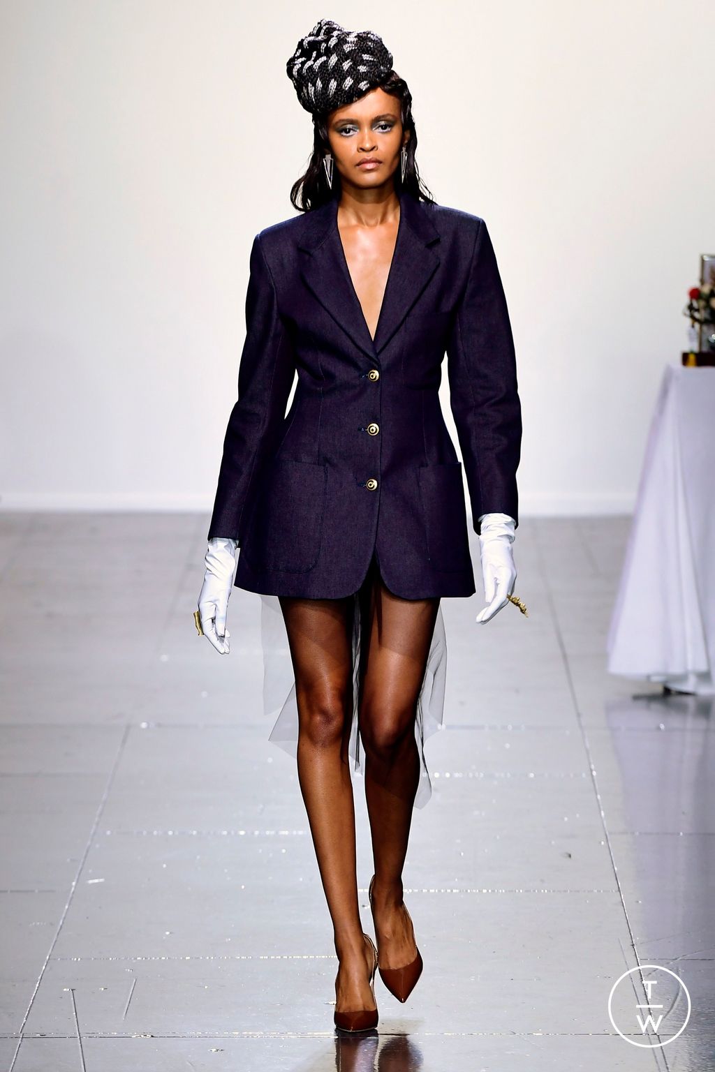 Fashion Week London Spring/Summer 2024 look 19 from the TOLU COKER collection womenswear