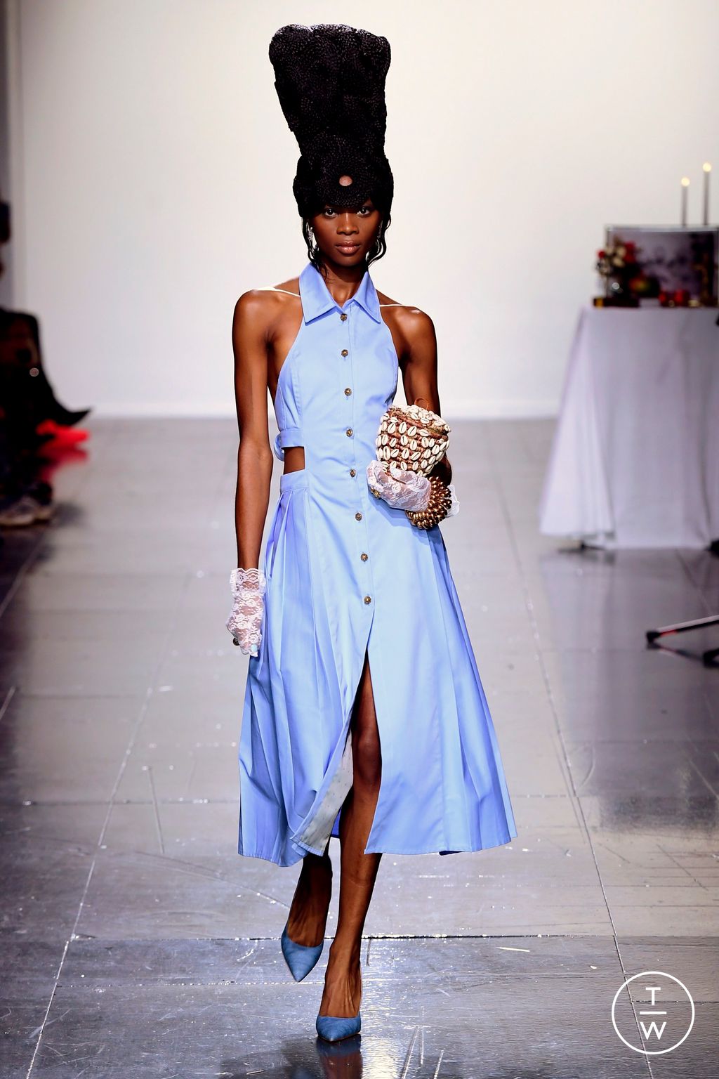 Fashion Week London Spring/Summer 2024 look 20 from the TOLU COKER collection womenswear