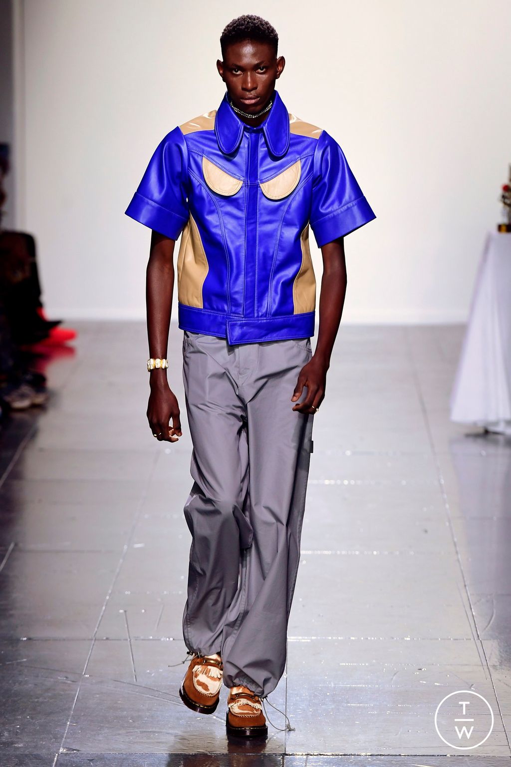 Fashion Week London Spring/Summer 2024 look 22 from the TOLU COKER collection womenswear