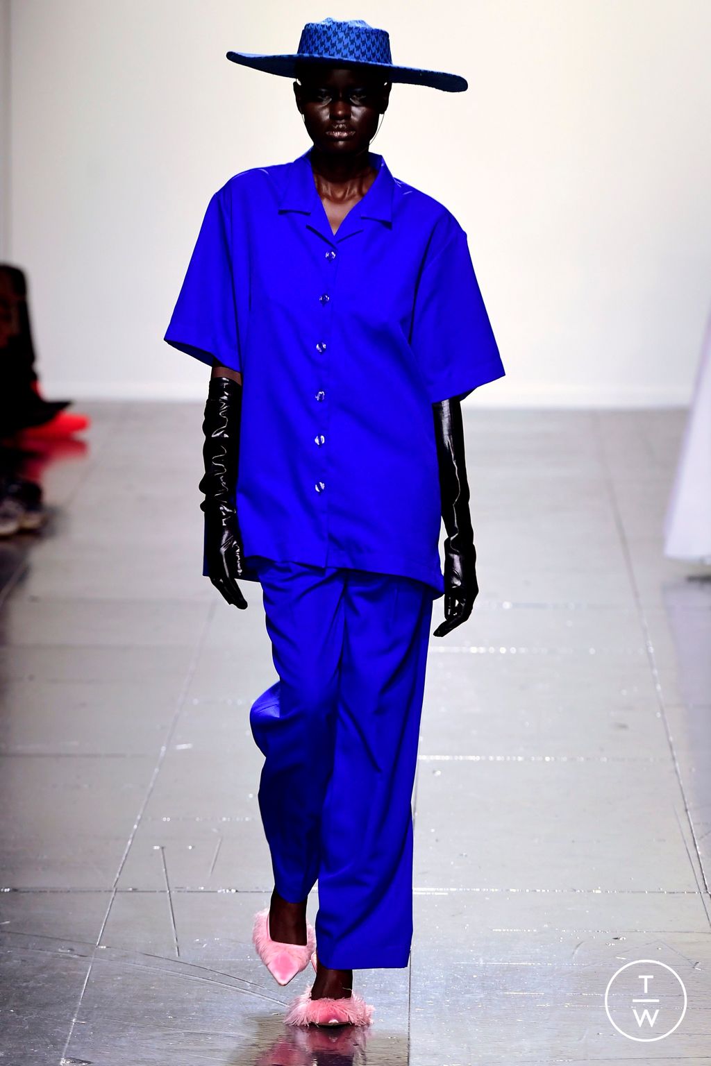 Fashion Week London Spring/Summer 2024 look 23 from the TOLU COKER collection womenswear