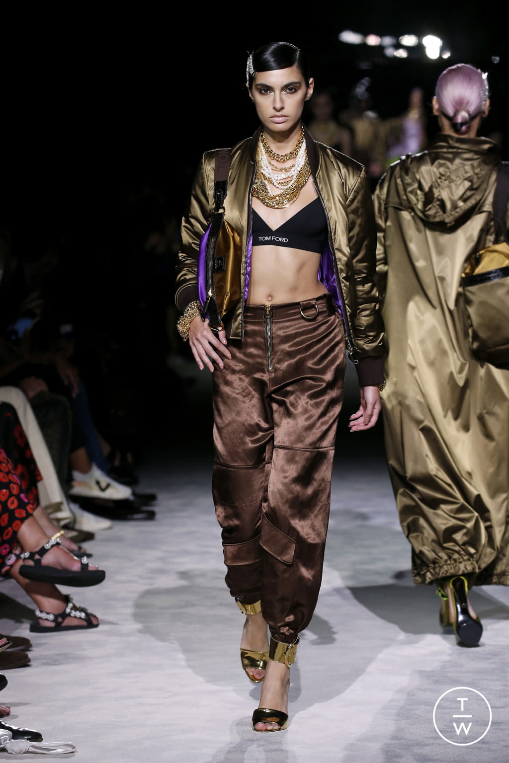 Fashion Week New York Spring/Summer 2022 look 8 de la collection Tom Ford womenswear