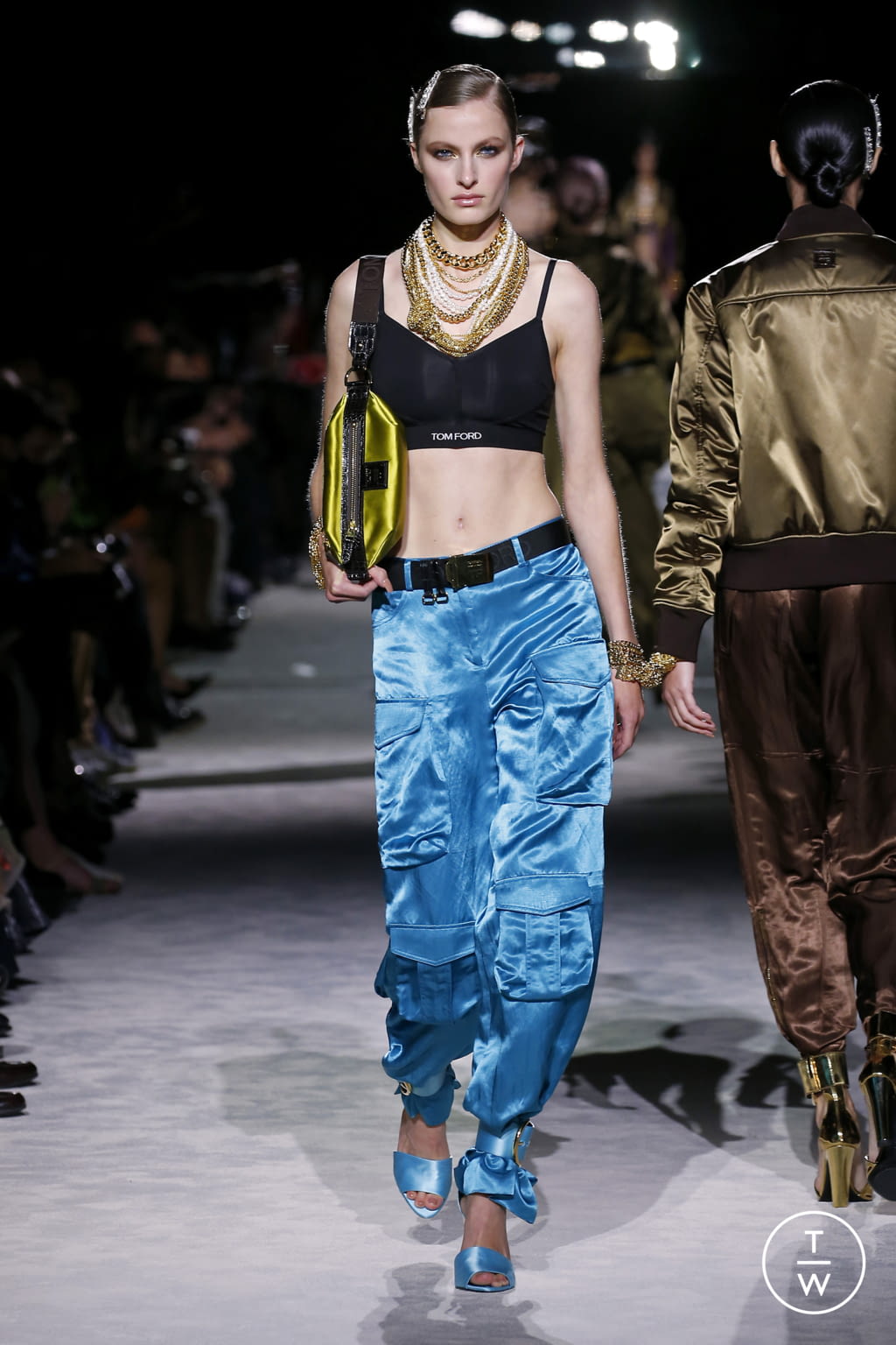 Fashion Week New York Spring/Summer 2022 look 9 de la collection Tom Ford womenswear