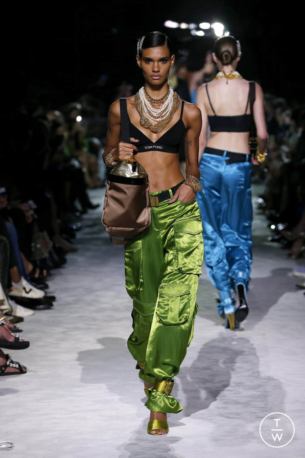 Fashion Week New York Spring/Summer 2022 look 10 de la collection Tom Ford womenswear