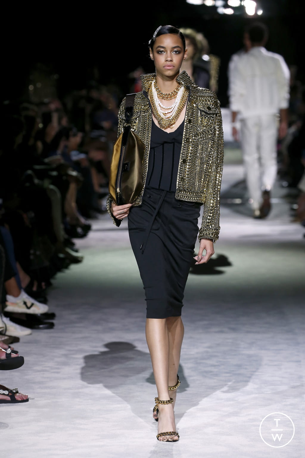 Fashion Week New York Spring/Summer 2022 look 15 from the Tom Ford collection 女装