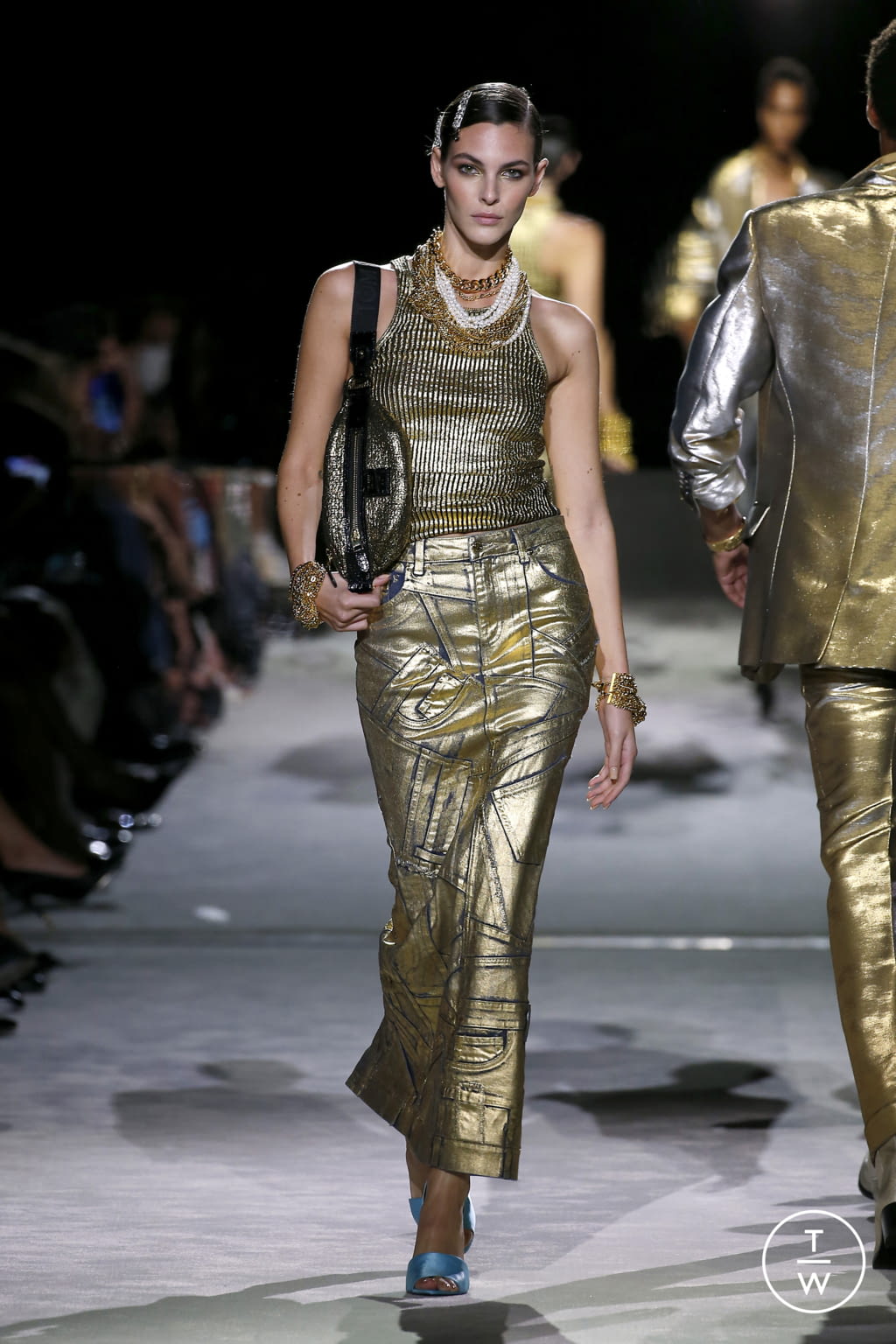 Fashion Week New York Spring/Summer 2022 look 35 from the Tom Ford collection womenswear