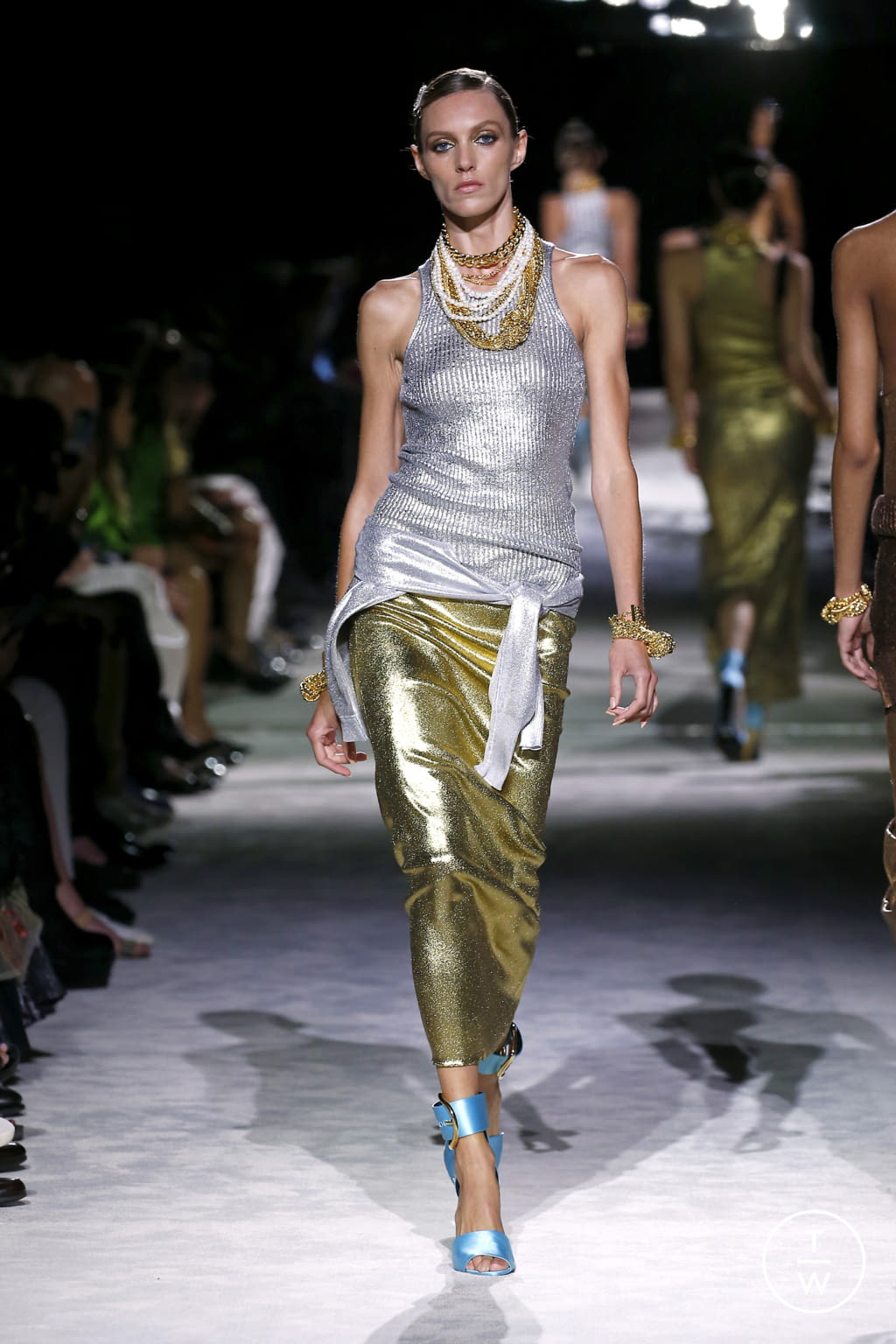 Fashion Week New York Spring/Summer 2022 look 37 from the Tom Ford collection 女装