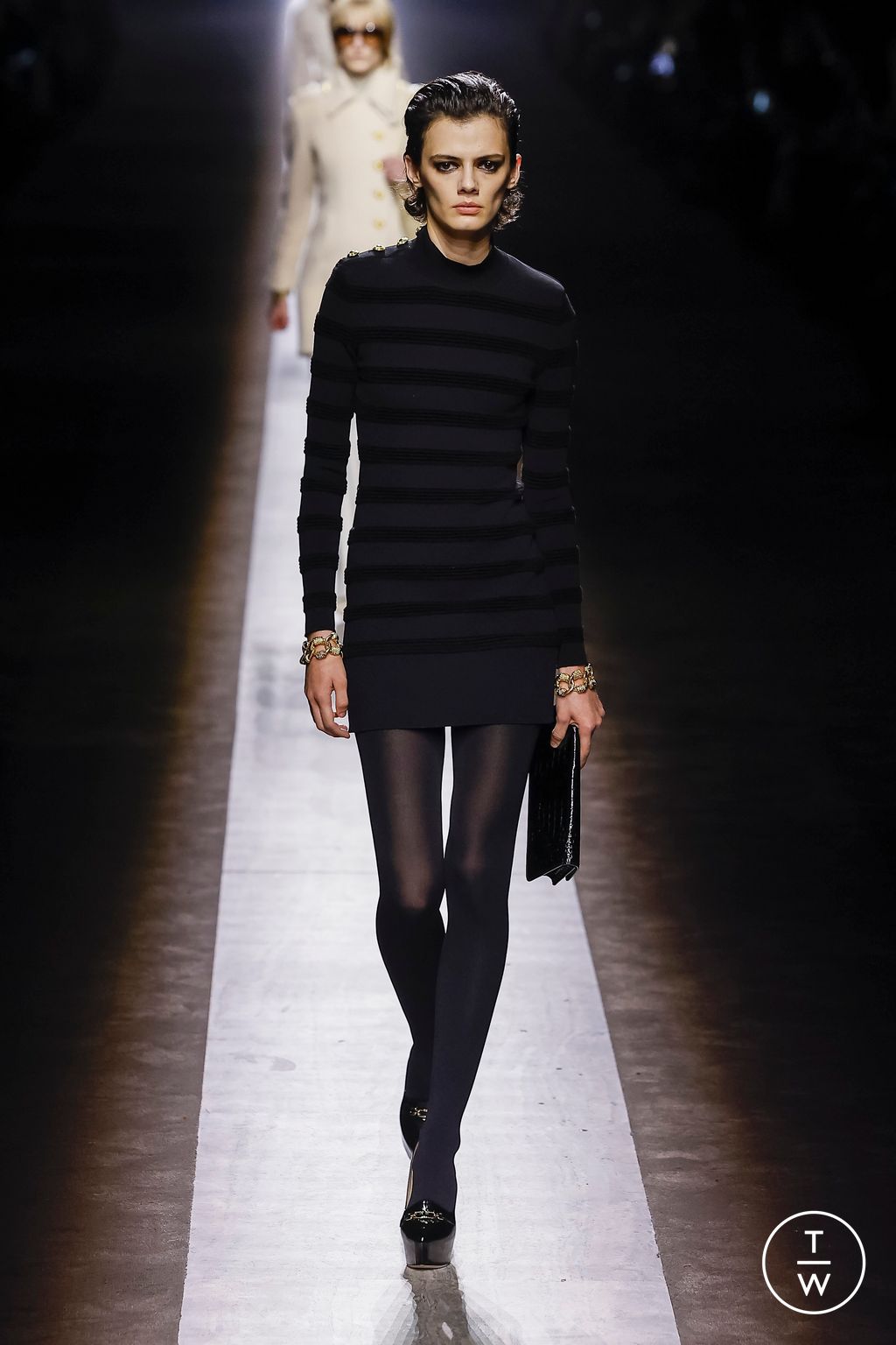 Fashion Week Milan Fall/Winter 2024 look 8 from the Tom Ford collection womenswear