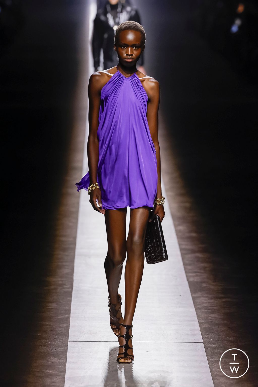 Fashion Week Milan Fall/Winter 2024 look 50 de la collection Tom Ford womenswear