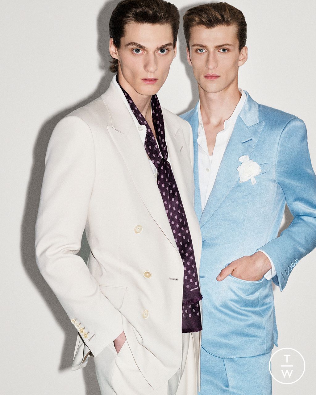 Fashion Week Paris Resort 2026 look 36 from the Tom Ford collection menswear