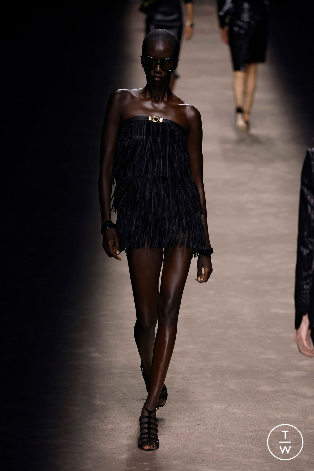 Fashion Week Milan Spring/Summer 2024 look 8 de la collection Tom Ford womenswear