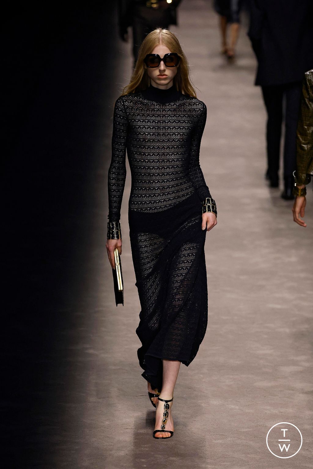 Fashion Week Milan Spring/Summer 2024 look 12 from the Tom Ford collection womenswear
