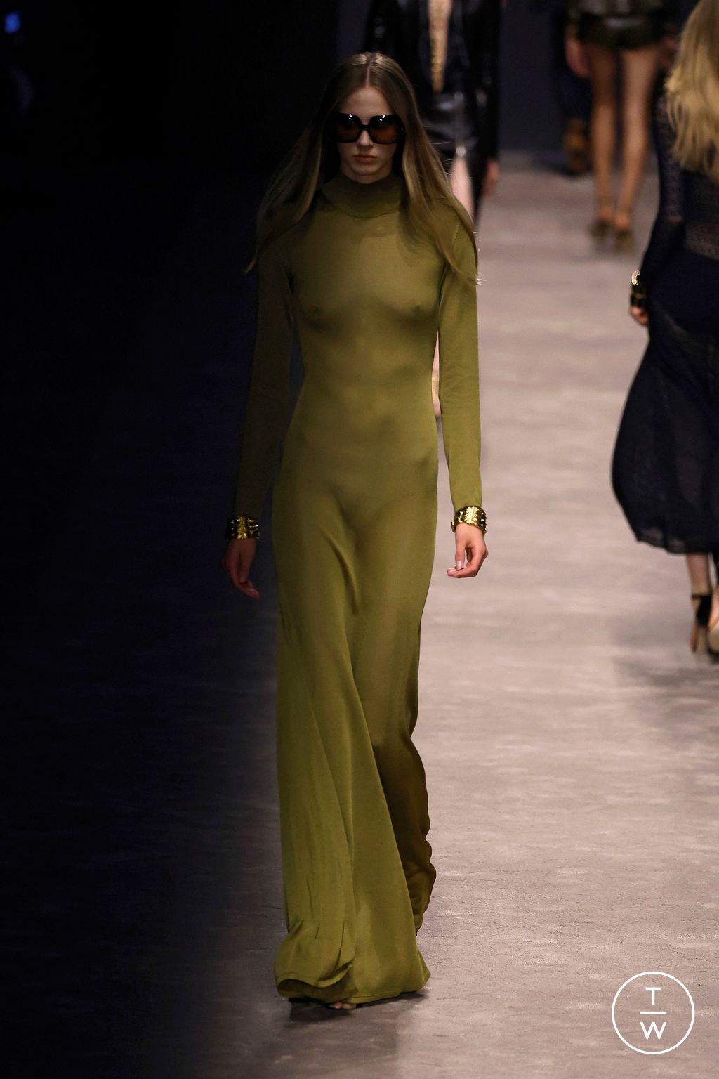 Fashion Week Milan Spring/Summer 2024 look 14 de la collection Tom Ford womenswear