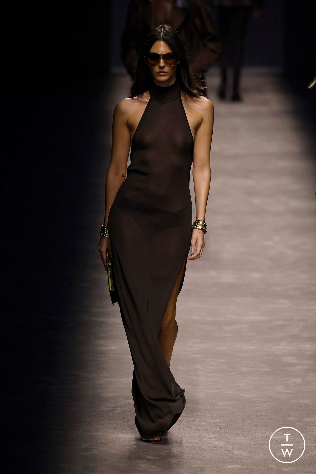 Fashion Week Milan Spring/Summer 2024 look 16 from the Tom Ford collection womenswear