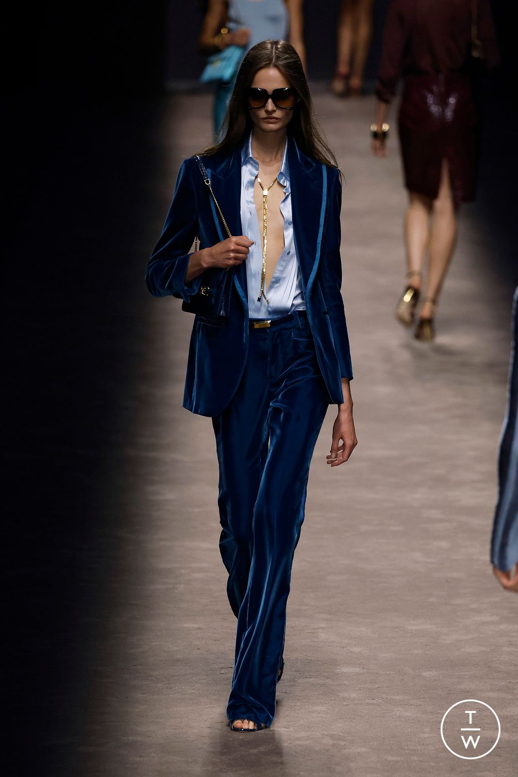 Fashion Week Milan Spring/Summer 2024 look 34 from the Tom Ford collection 女装