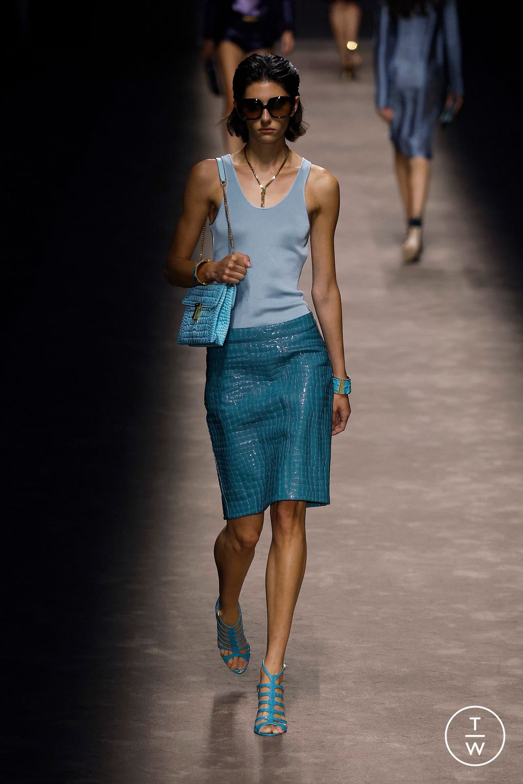 Fashion Week Milan Spring/Summer 2024 look 35 from the Tom Ford collection 女装