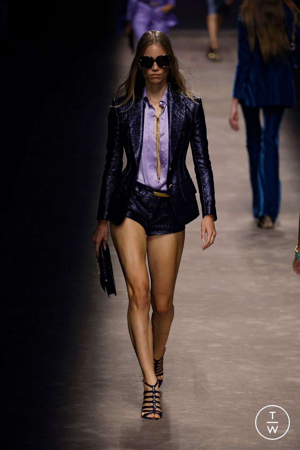 Fashion Week Milan Spring/Summer 2024 look 36 from the Tom Ford collection womenswear