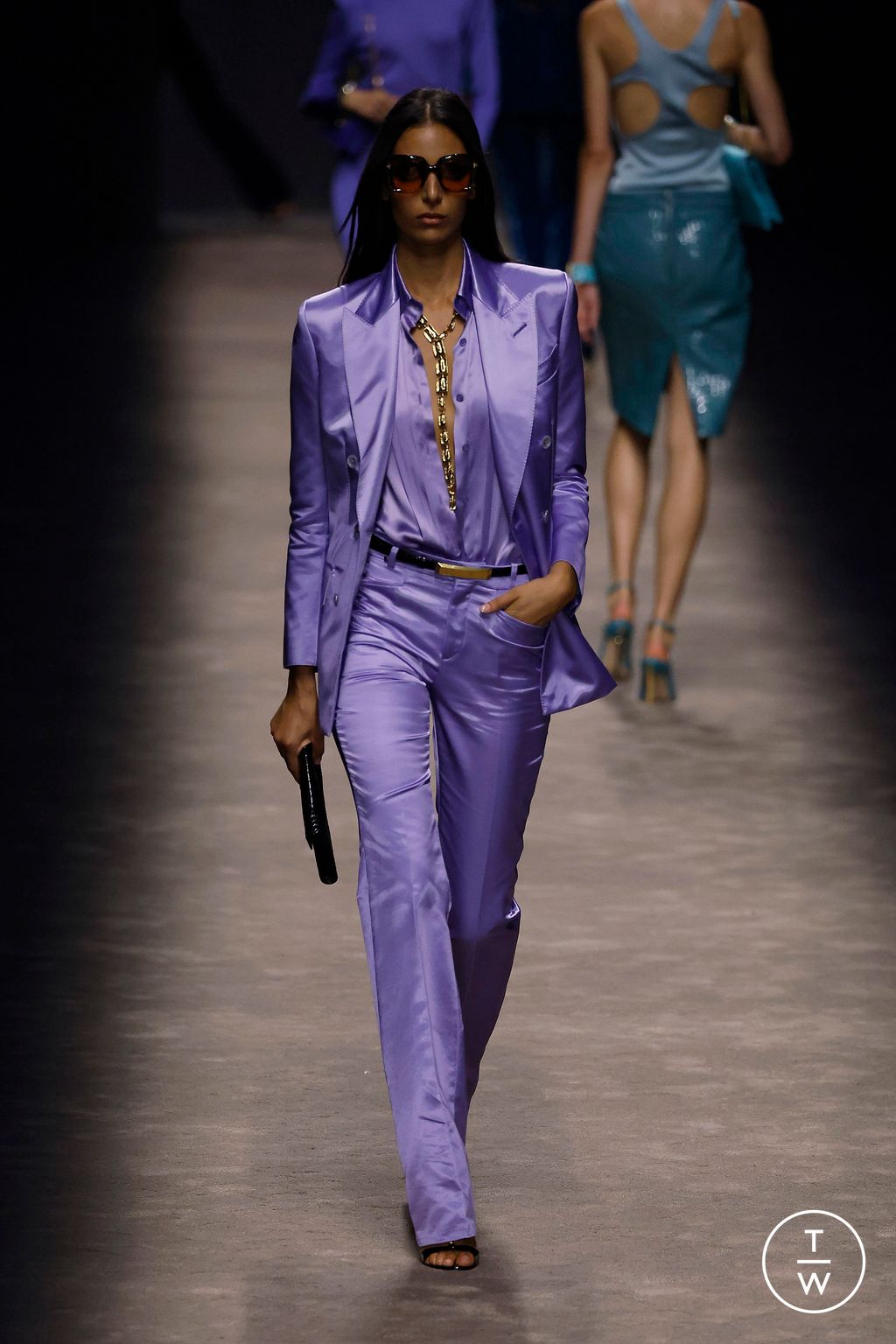 Fashion Week Milan Spring/Summer 2024 look 37 de la collection Tom Ford womenswear