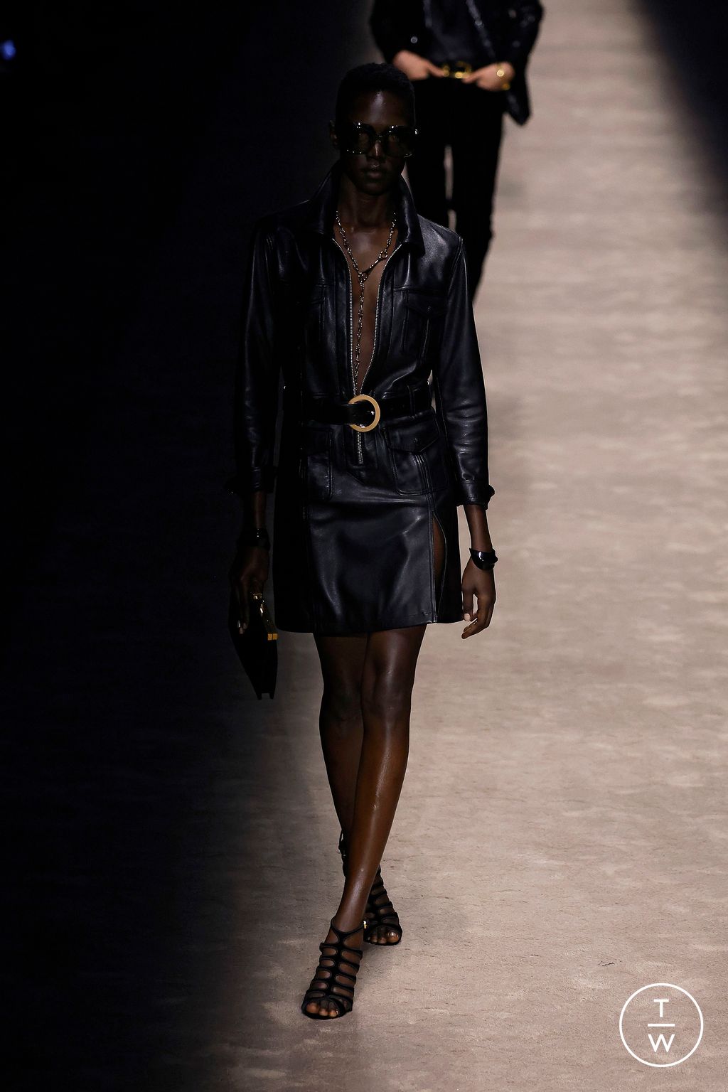 Fashion Week Milan Spring/Summer 2024 look 45 from the Tom Ford collection womenswear