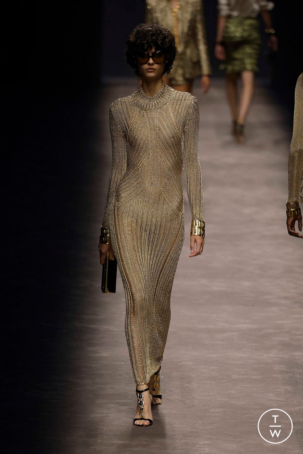 Fashion Week Milan Spring/Summer 2024 look 53 from the Tom Ford collection 女装