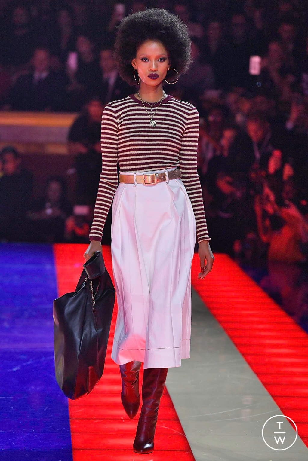 Fashion Week Paris Spring/Summer 2019 look 1 from the Tommy Hilfiger collection womenswear