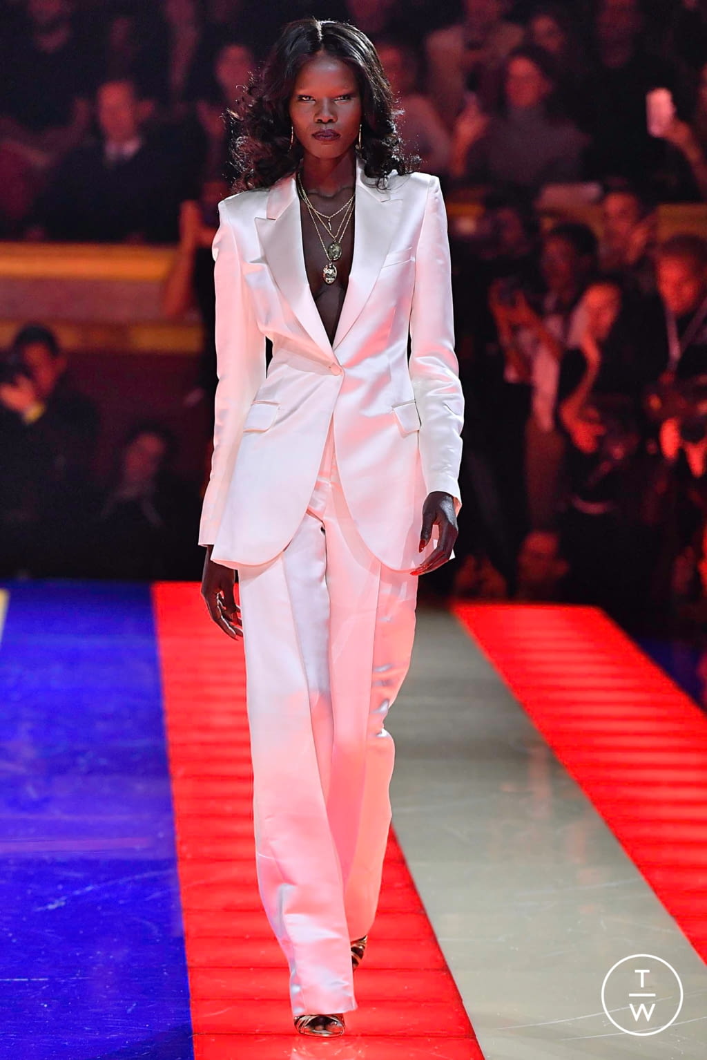 Fashion Week Paris Spring/Summer 2019 look 24 from the Tommy Hilfiger collection womenswear