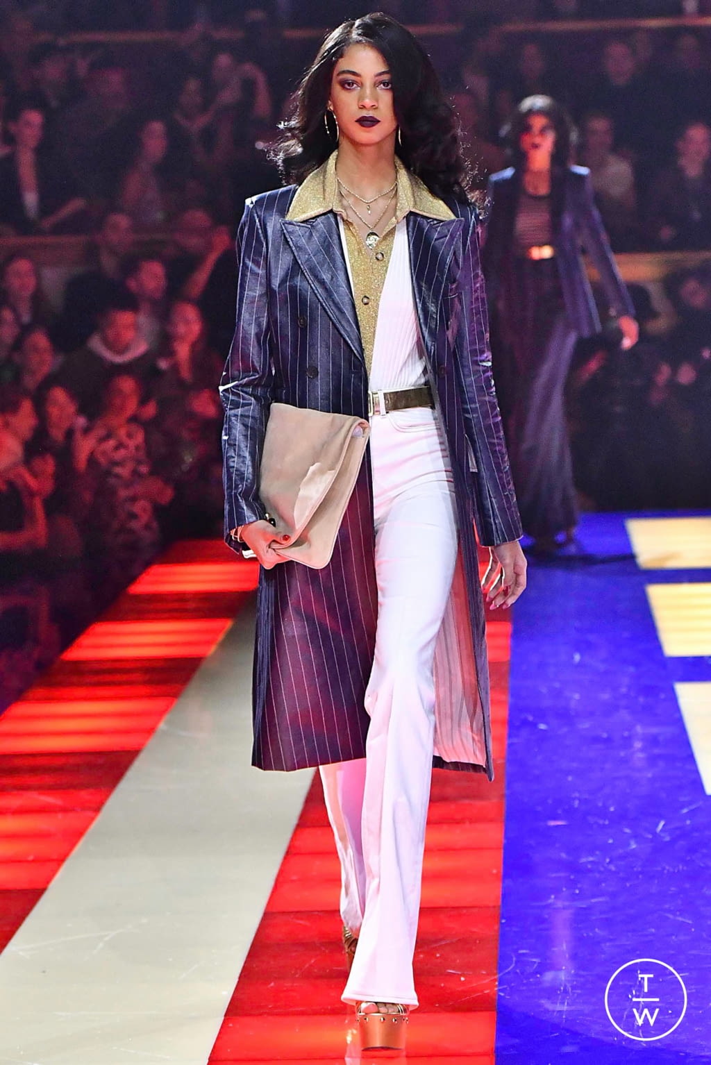 Fashion Week Paris Spring/Summer 2019 look 49 from the Tommy Hilfiger collection womenswear