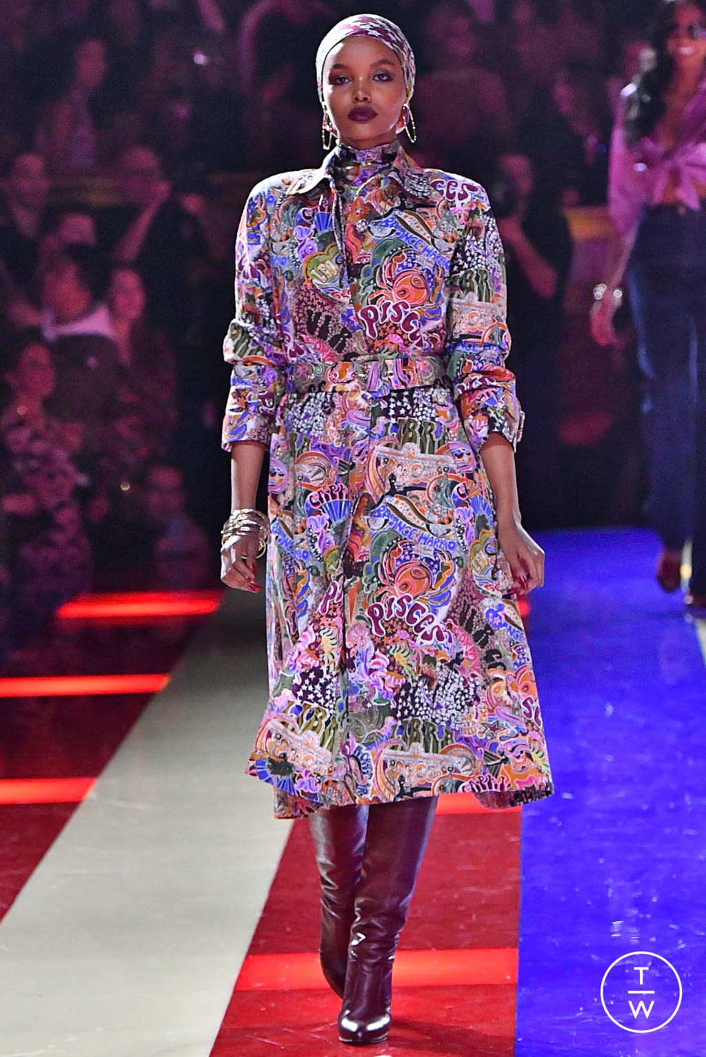 Fashion Week Paris Spring/Summer 2019 look 55 from the Tommy Hilfiger collection womenswear