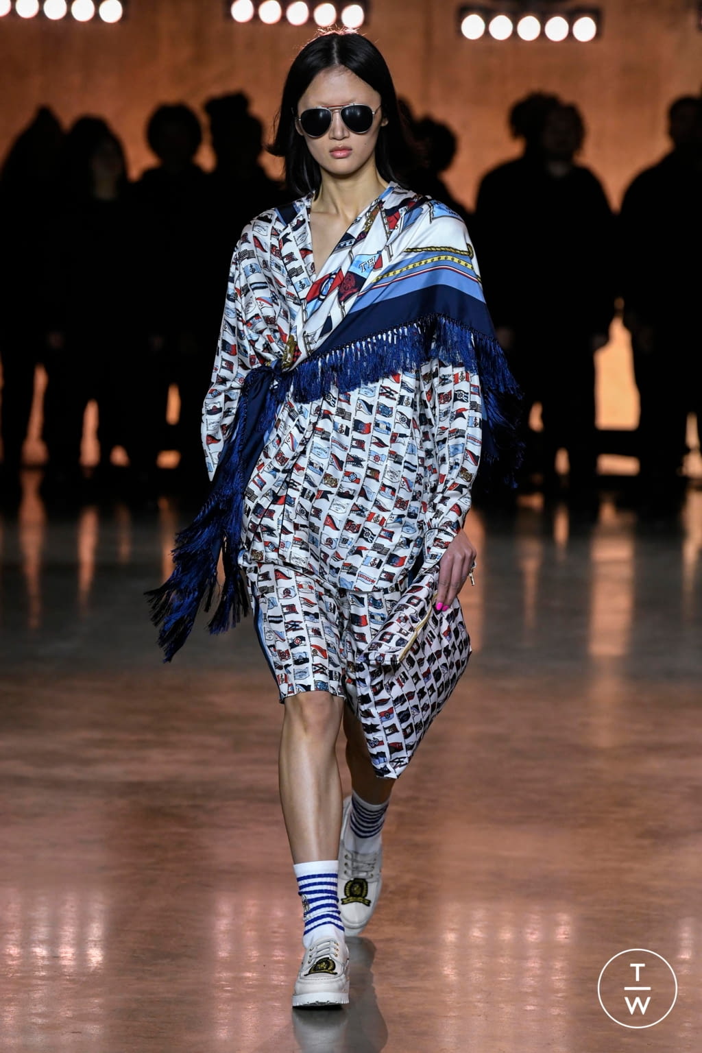 Fashion Week London Spring/Summer 2020 look 44 from the Tommy Hilfiger collection 女装