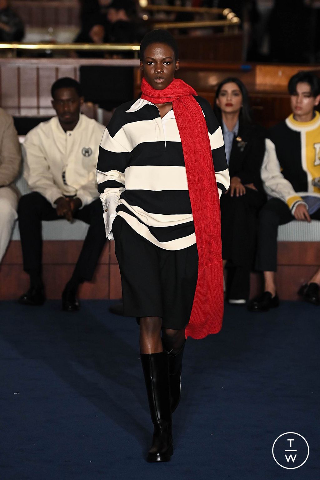 Fashion Week New York Fall/Winter 2024 look 23 de la collection Tommy Hilfiger womenswear