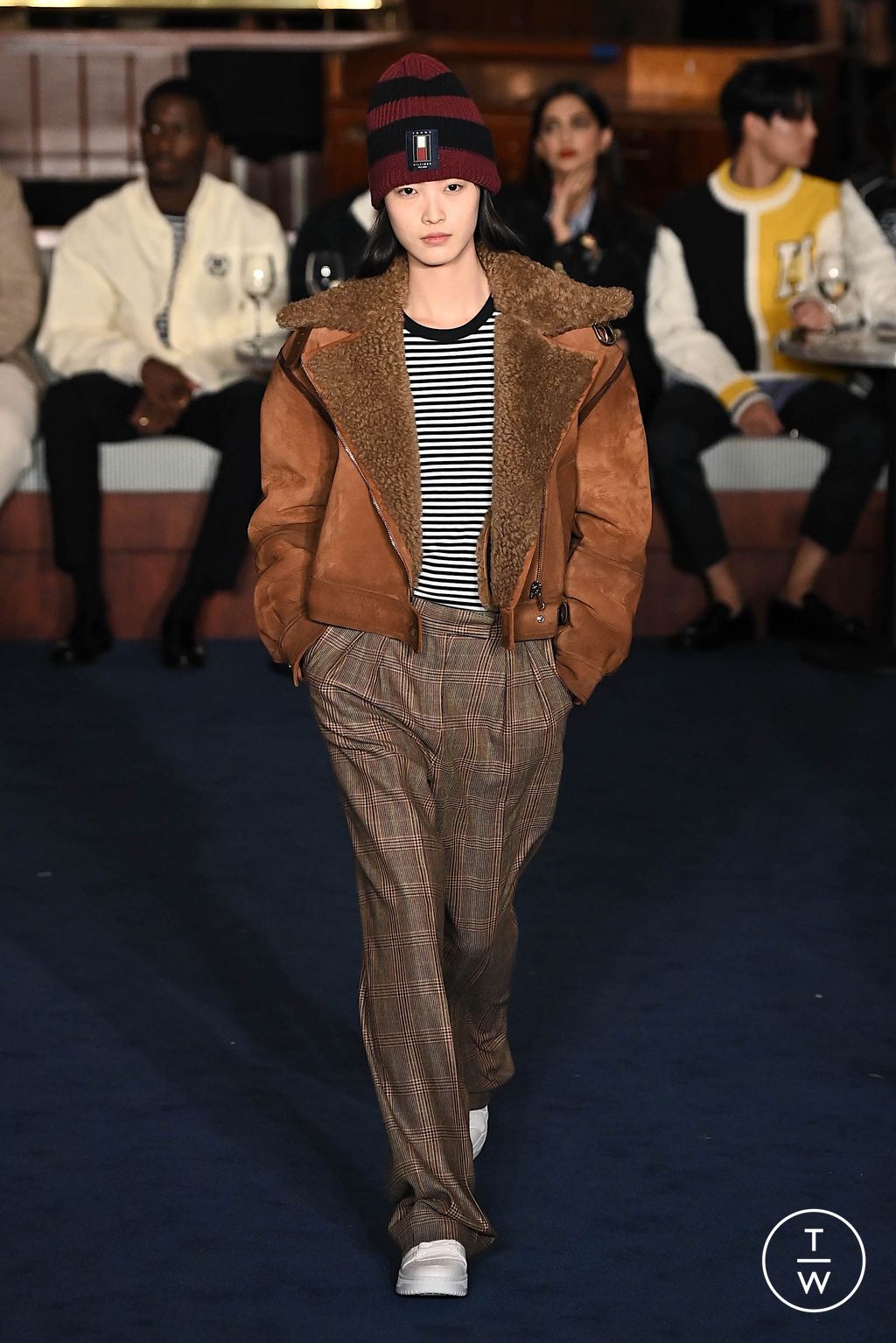 Fashion Week New York Fall/Winter 2024 look 44 de la collection Tommy Hilfiger womenswear