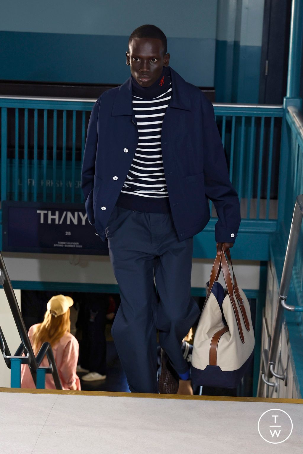 Fashion Week New York Spring/Summer 2025 look 26 from the Tommy Hilfiger collection womenswear