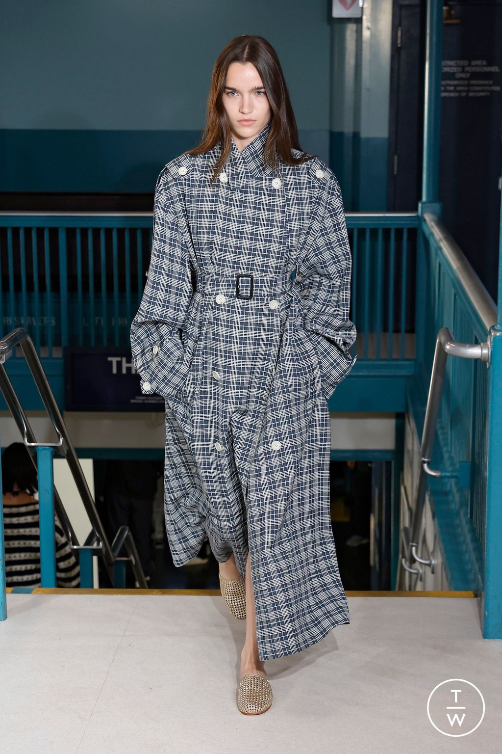 Fashion Week New York Spring/Summer 2025 look 34 from the Tommy Hilfiger collection 女装