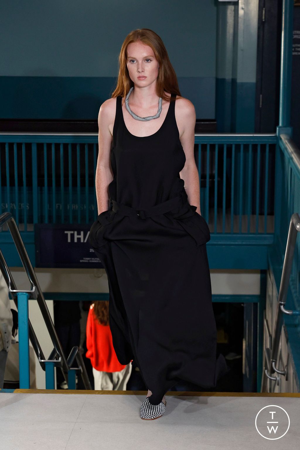 Fashion Week New York Spring/Summer 2025 look 36 from the Tommy Hilfiger collection 女装