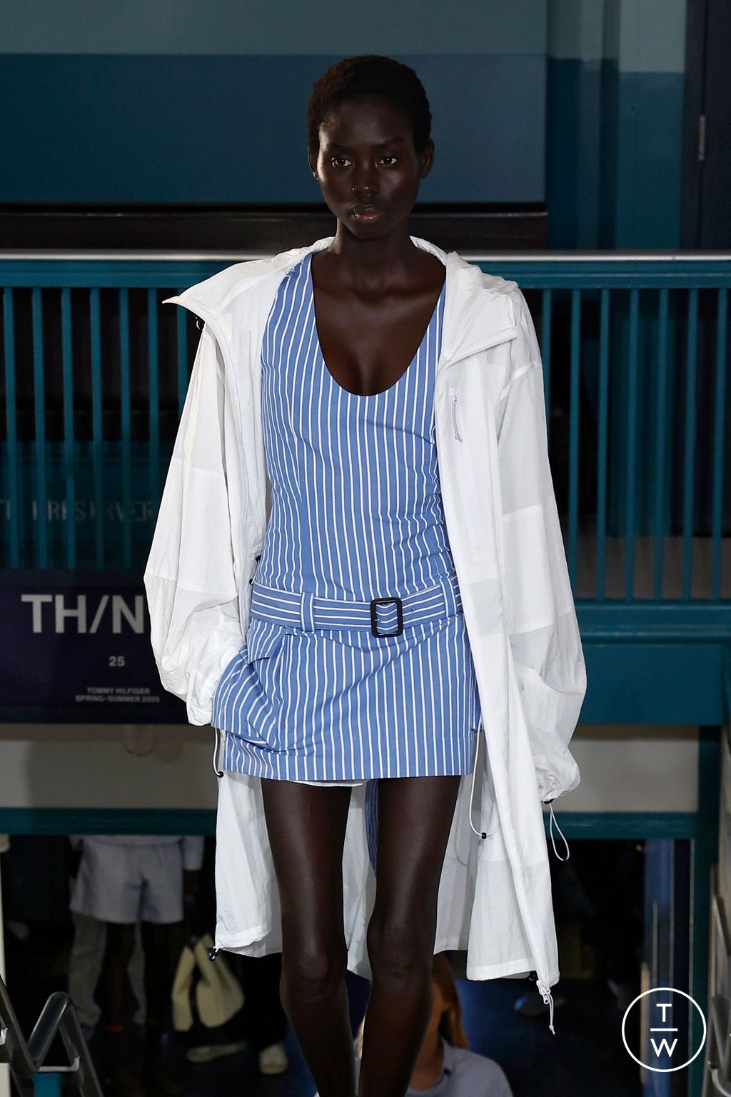 Fashion Week New York Spring/Summer 2025 look 57 from the Tommy Hilfiger collection womenswear