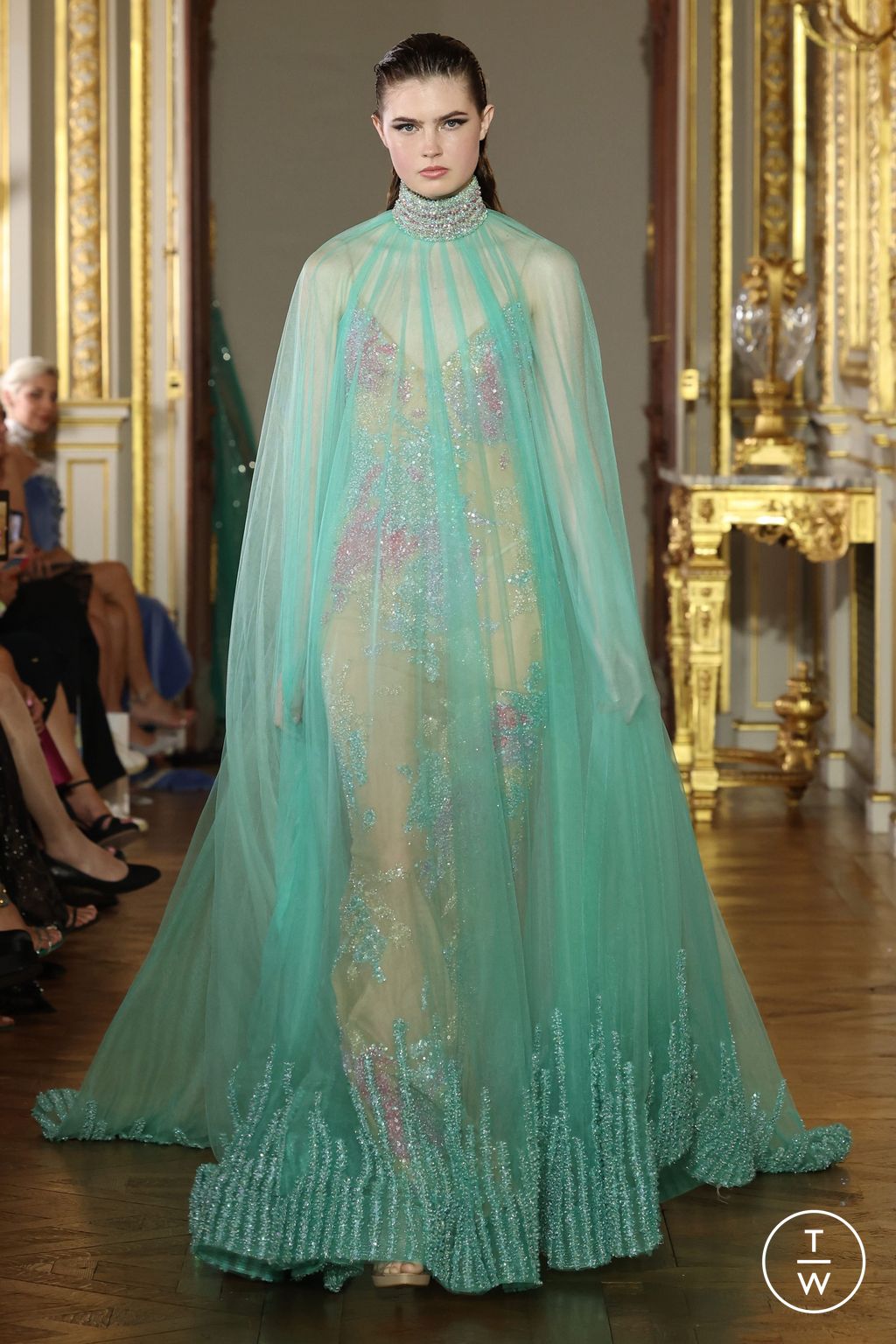 Fashion Week Paris Fall/Winter 2022 look 12 from the Tony Ward collection couture