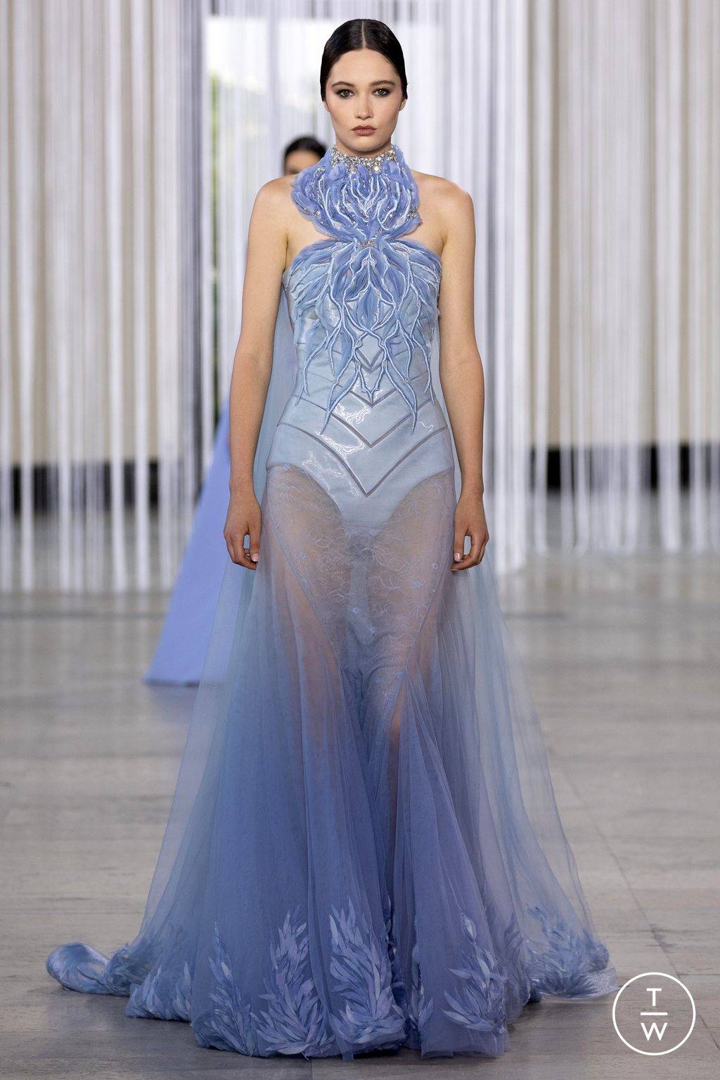 Fashion Week Paris Fall/Winter 2023 look 26 from the Tony Ward collection 高级定制