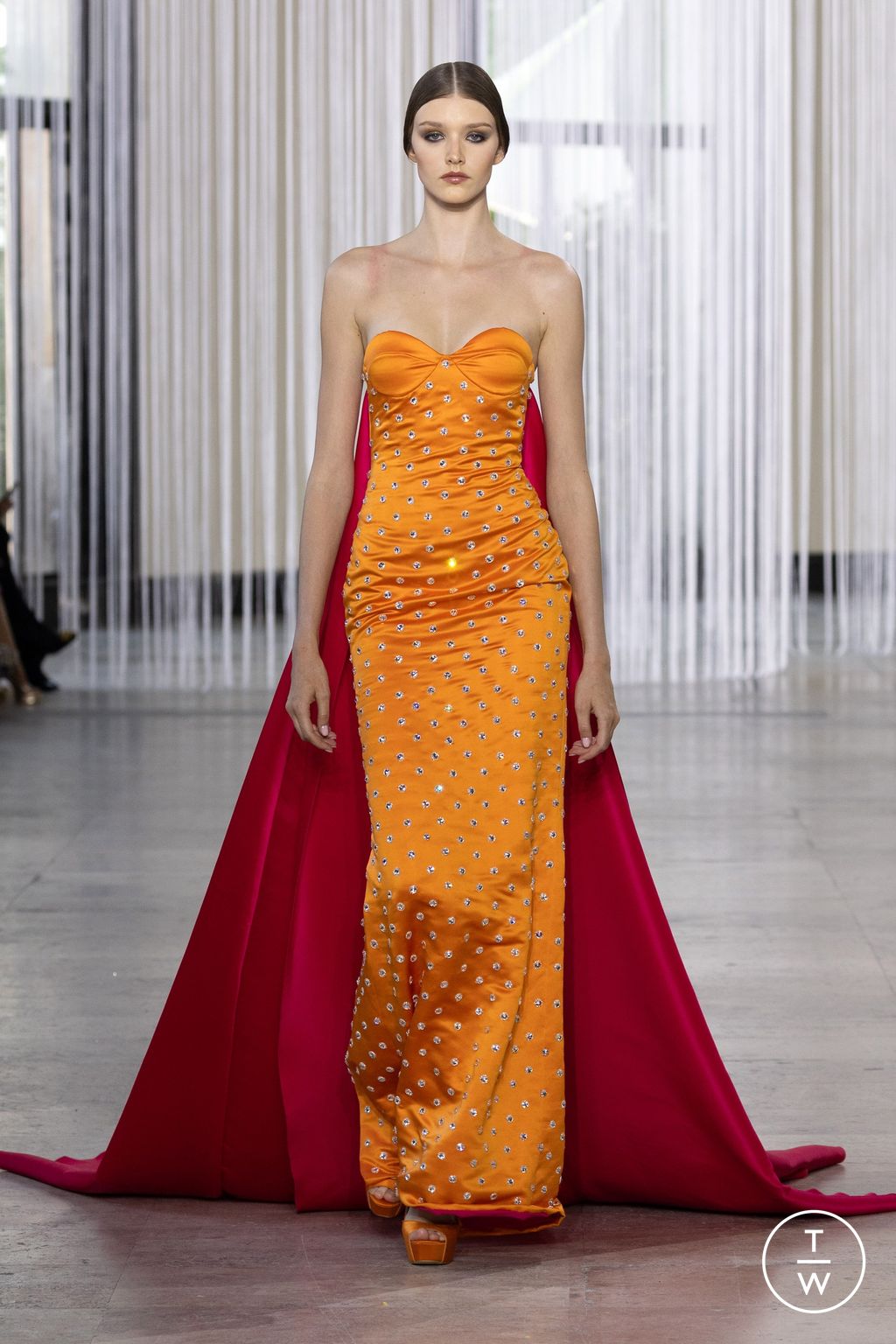 Fashion Week Paris Fall/Winter 2023 look 43 from the Tony Ward collection couture