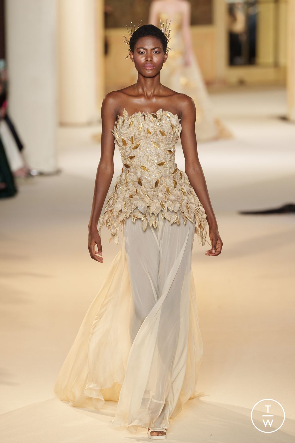 Fashion Week Paris Fall/Winter 2024 look 41 from the Tony Ward collection couture