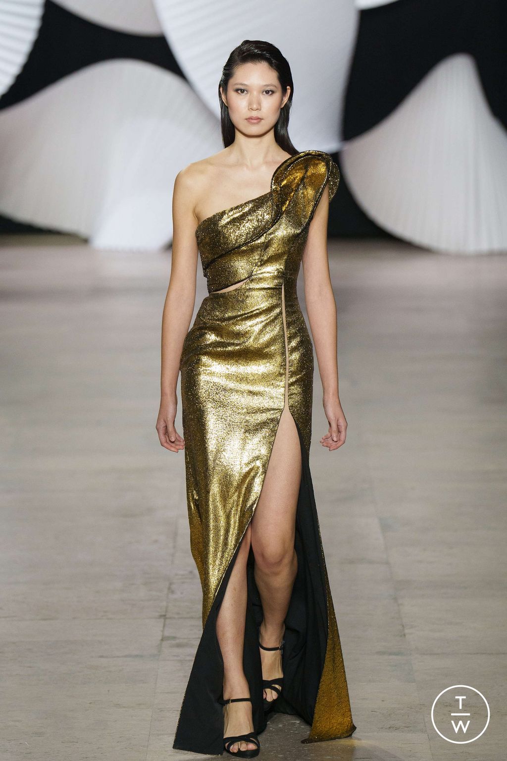 Fashion Week Paris Spring/Summer 2024 look 8 from the Tony Ward collection couture