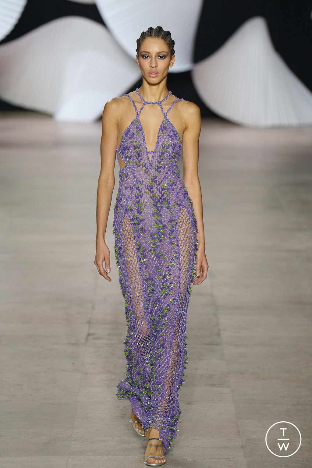 Fashion Week Paris Spring/Summer 2024 look 20 from the Tony Ward collection 高级定制